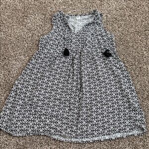 Old Navy Black and White Mini Dress